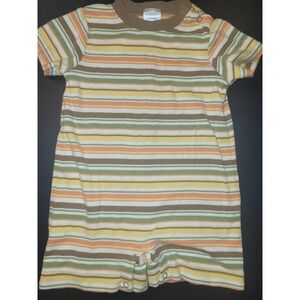 Gymboree Striped Romper Short Sleeve One Piece‎ Bodysuit 6-12 mos from 2007